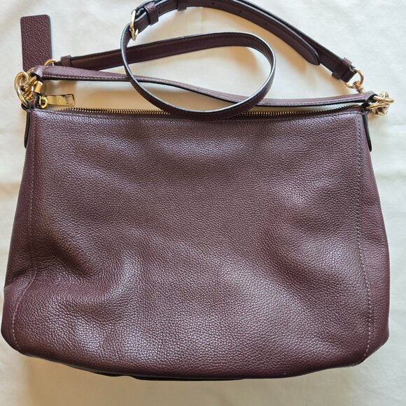 COACH - PEBBLE TURNLOCK HOBO - SADDLE BAG - USED - Picture 9 of 13